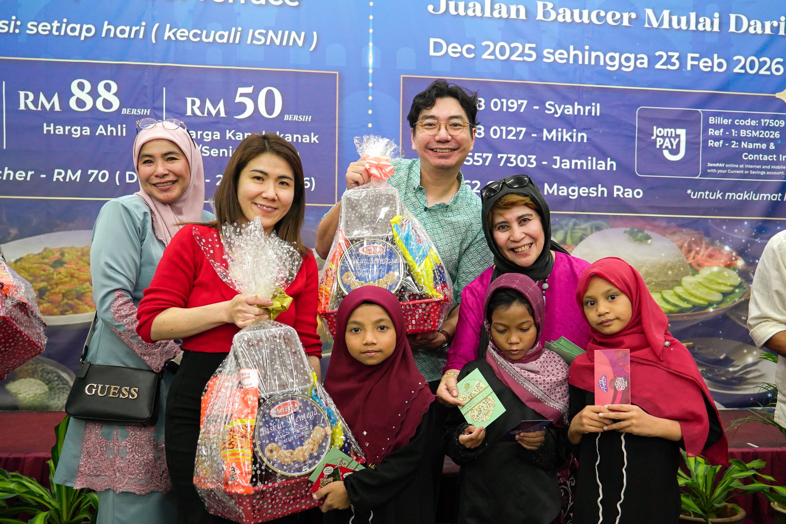 STM Lottery Spreads Raya Cheer to Communities in Need