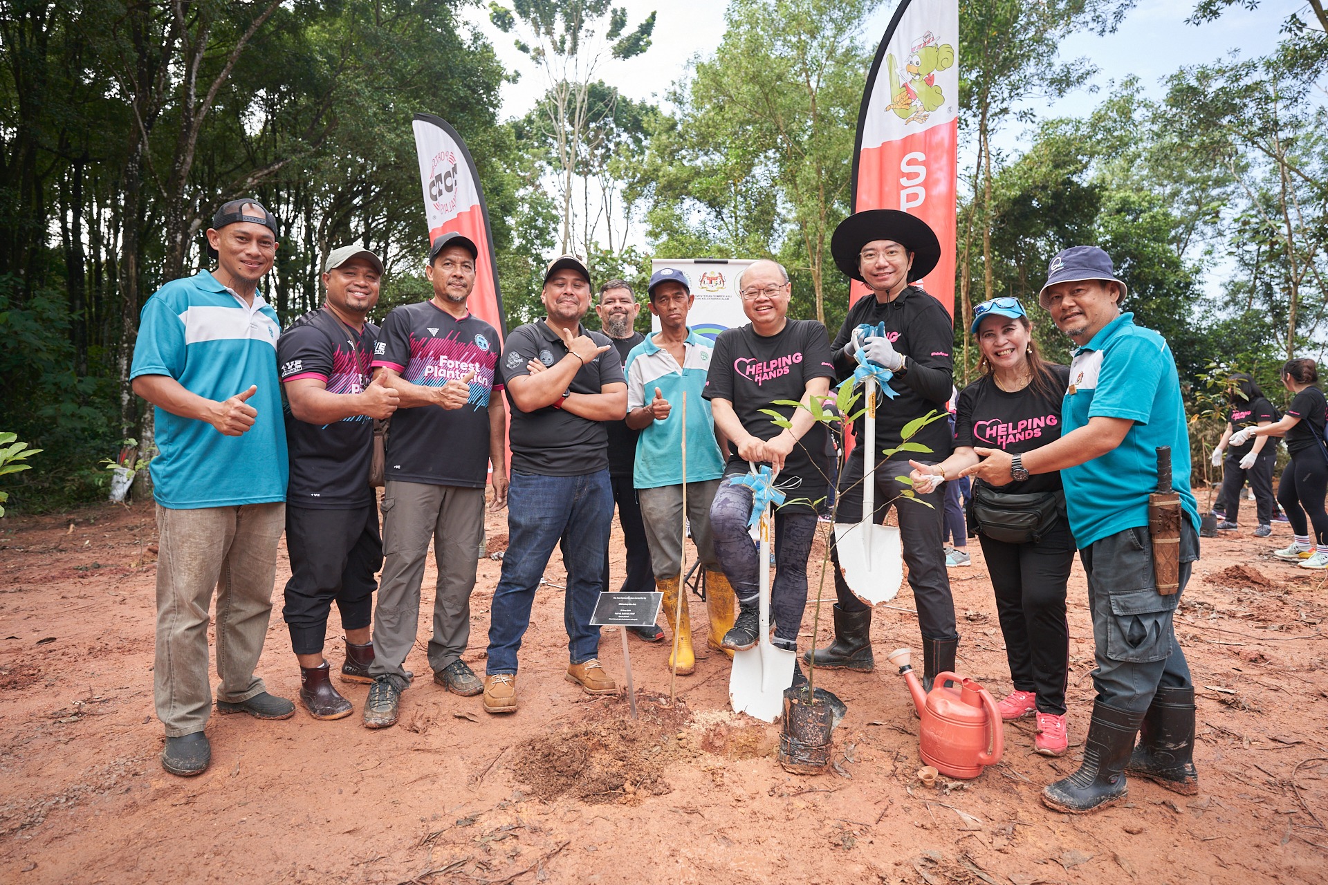 STM Lottery Plants 80 Trees Once Again for Greener Environment