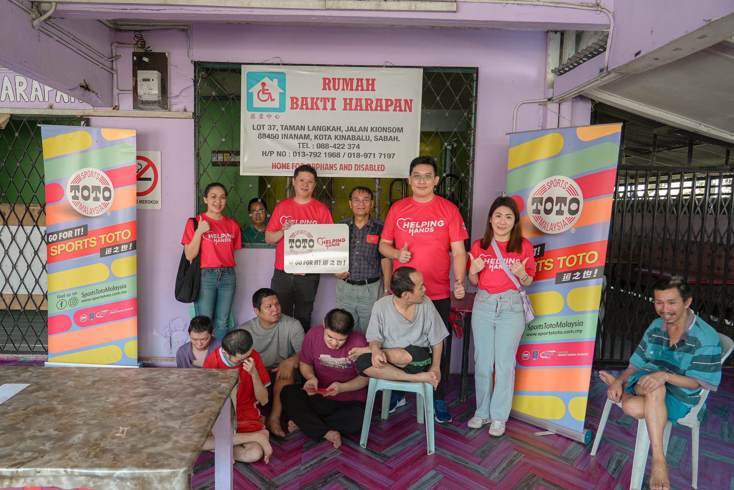 Sports Toto Harvest & Gawai Donation Drive 2026
