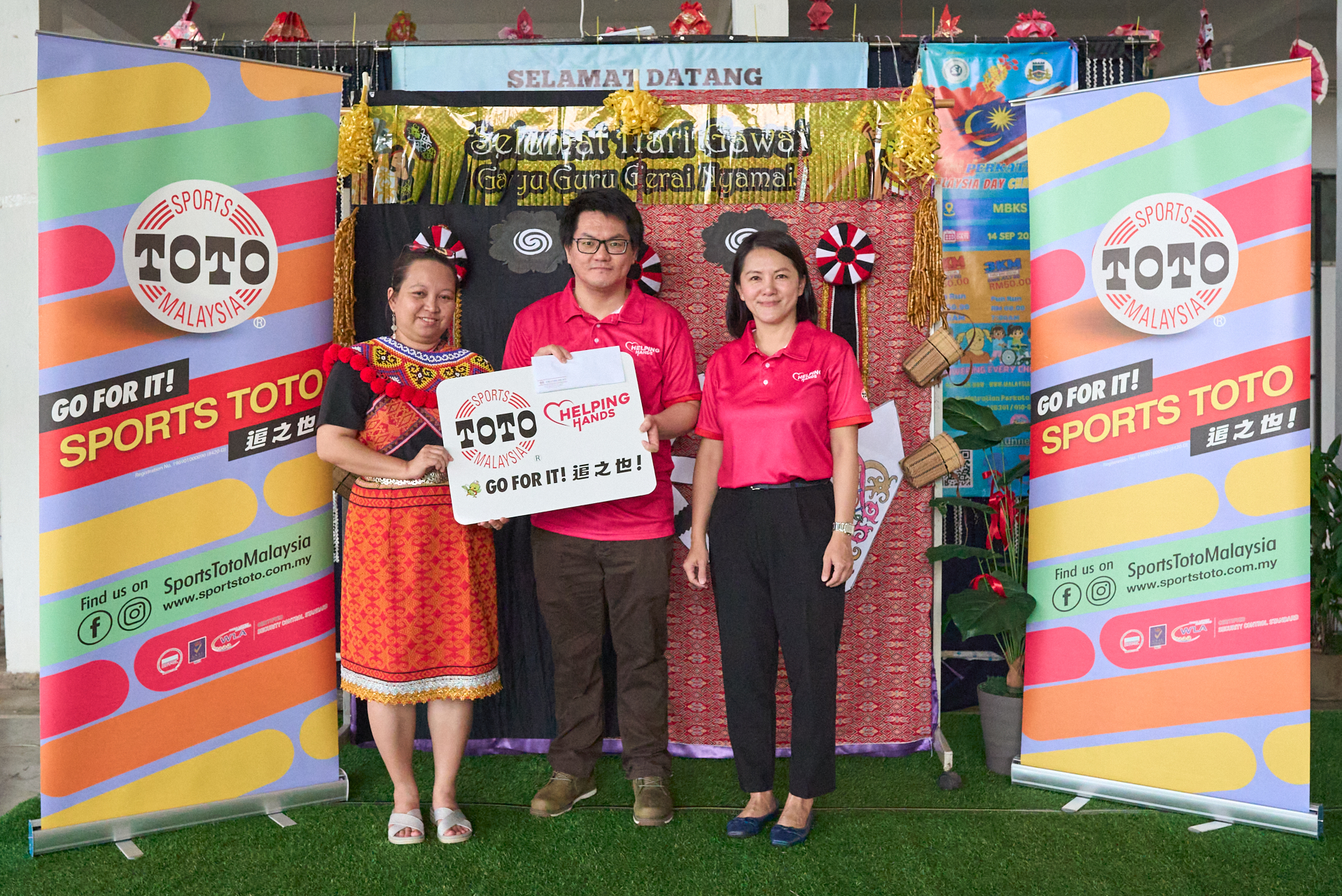 Sports Toto Harvest & Gawai Donation Drive 2025