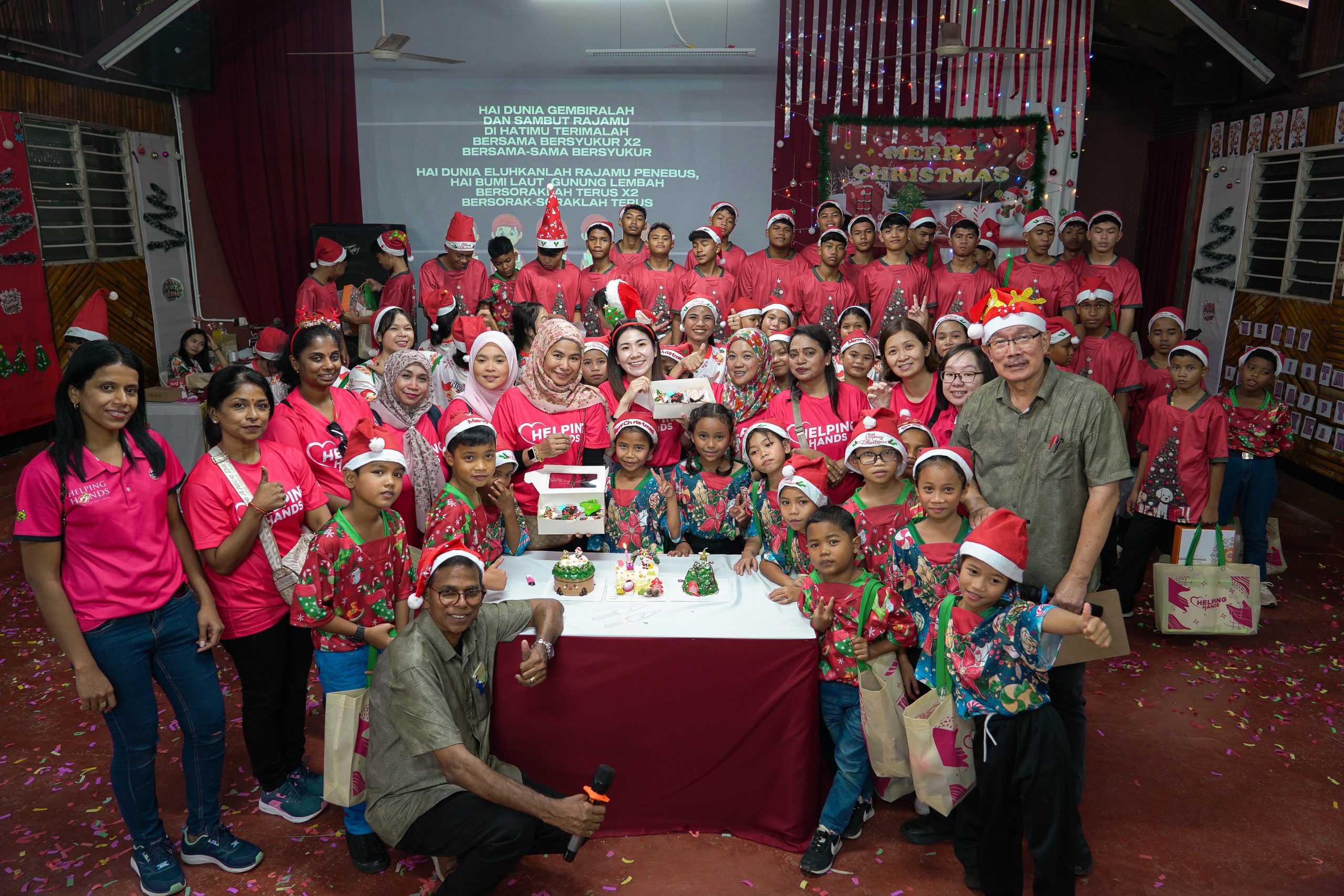 STM Lottery Celebrates Christmas with Indigenous Community in Raub